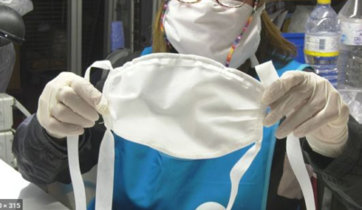 Fabrica Española Para producción de sofás para producción y ahora producirá Mascarillas